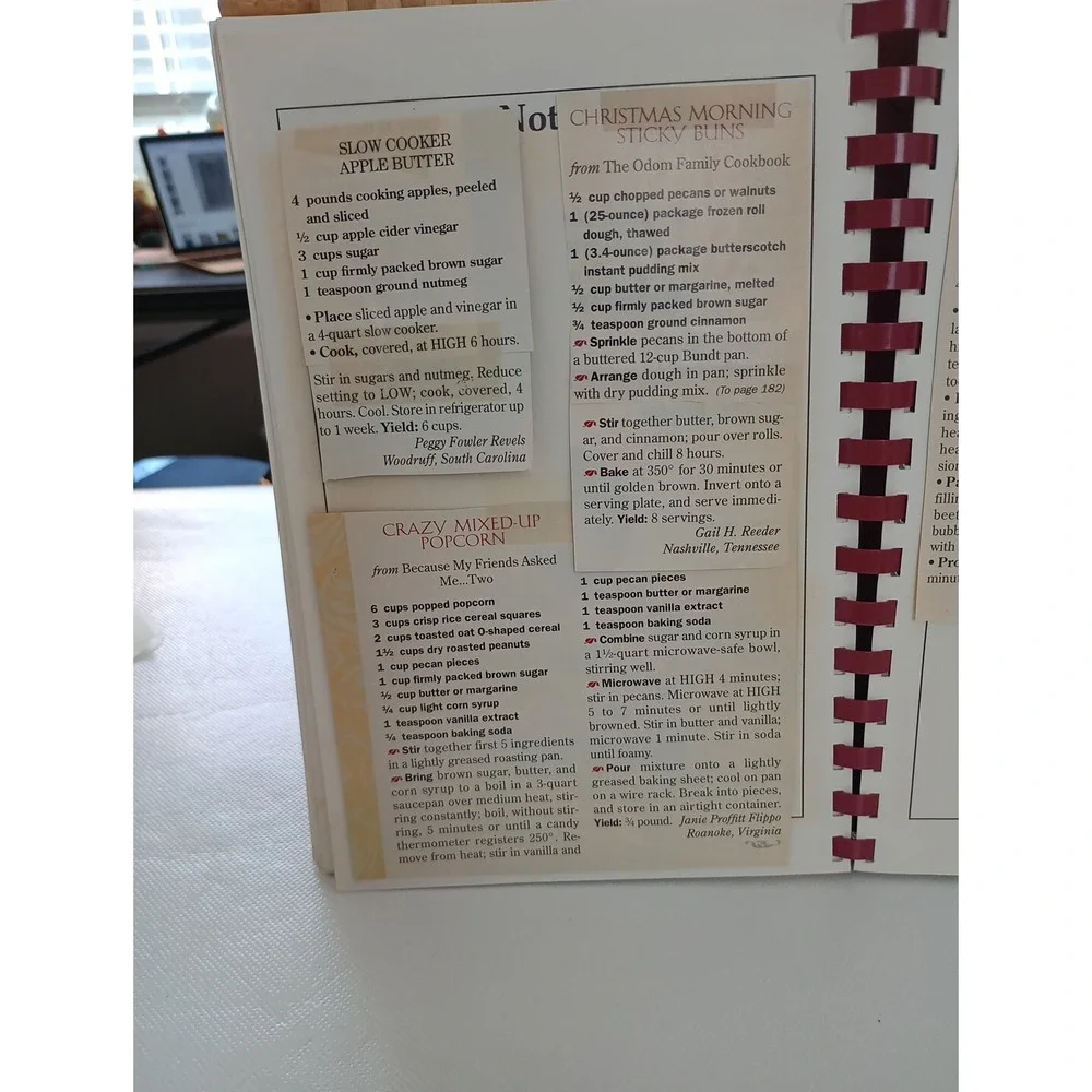 Friendship United Methodist Church Cookbook Spiral  Lexington, NC 1994‎ Vintage